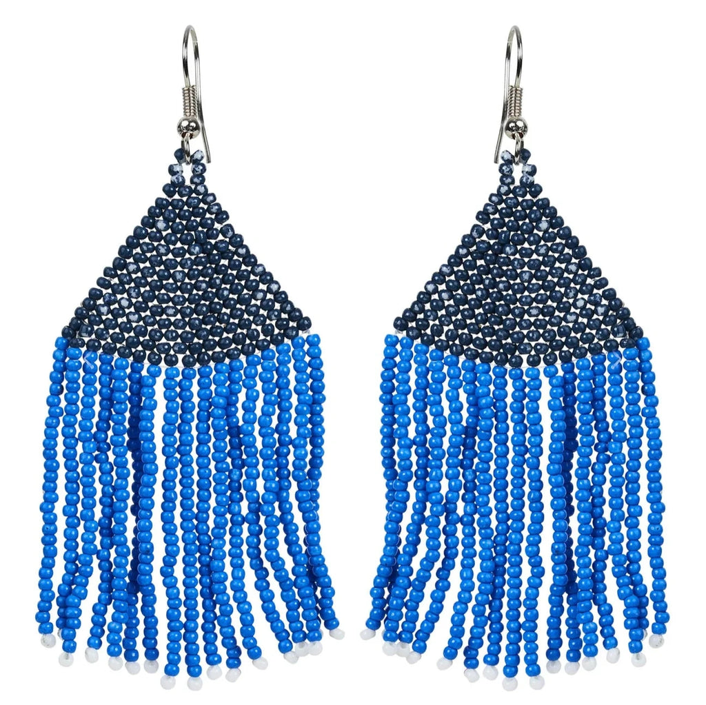 Tropic Earring - Cobalt